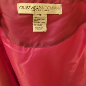 Cruise wear and company wind breaker jacket